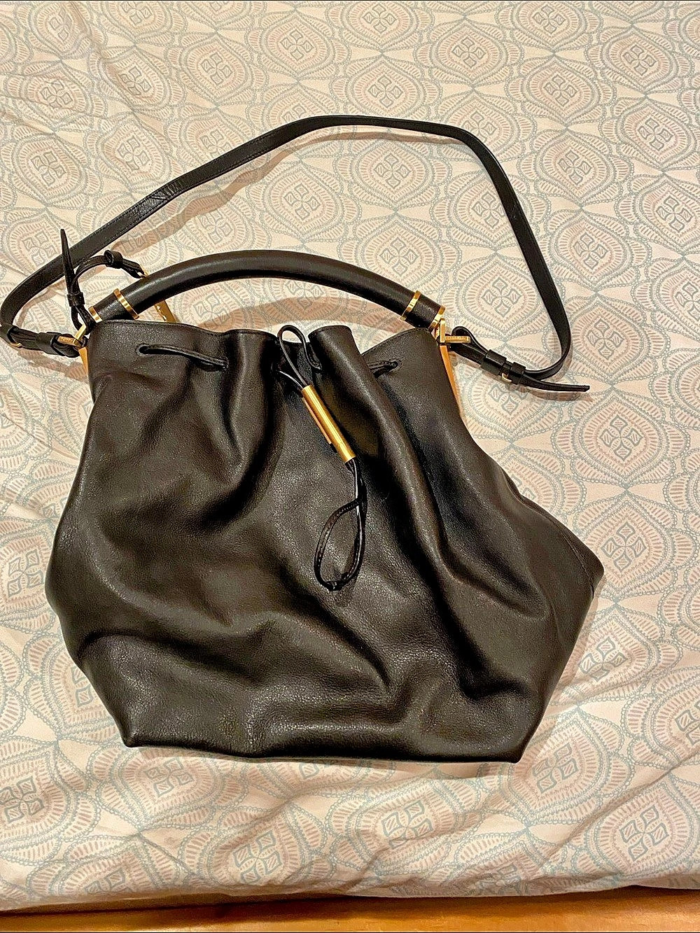 Calvin Klein Bucket Bag Black Shoulder Bag